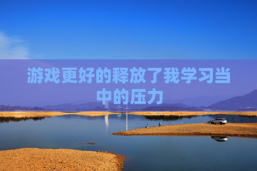游戏更好的释放了我学习当中的压力