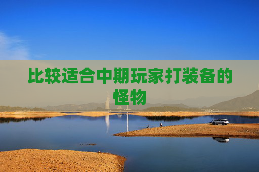 比较适合中期玩家打装备的怪物